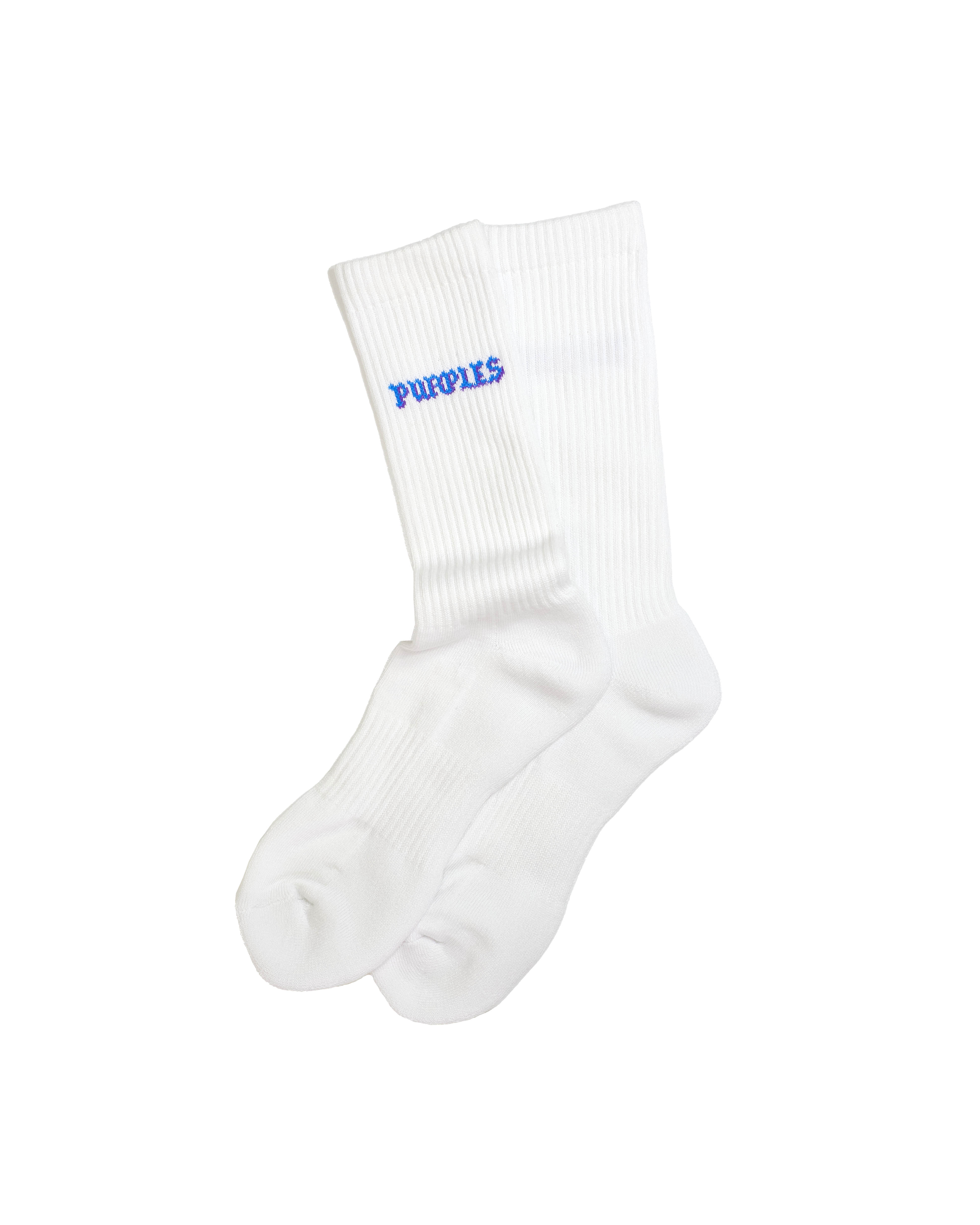 Old english logo socks -WHITE- – PURPLES.SOCKS