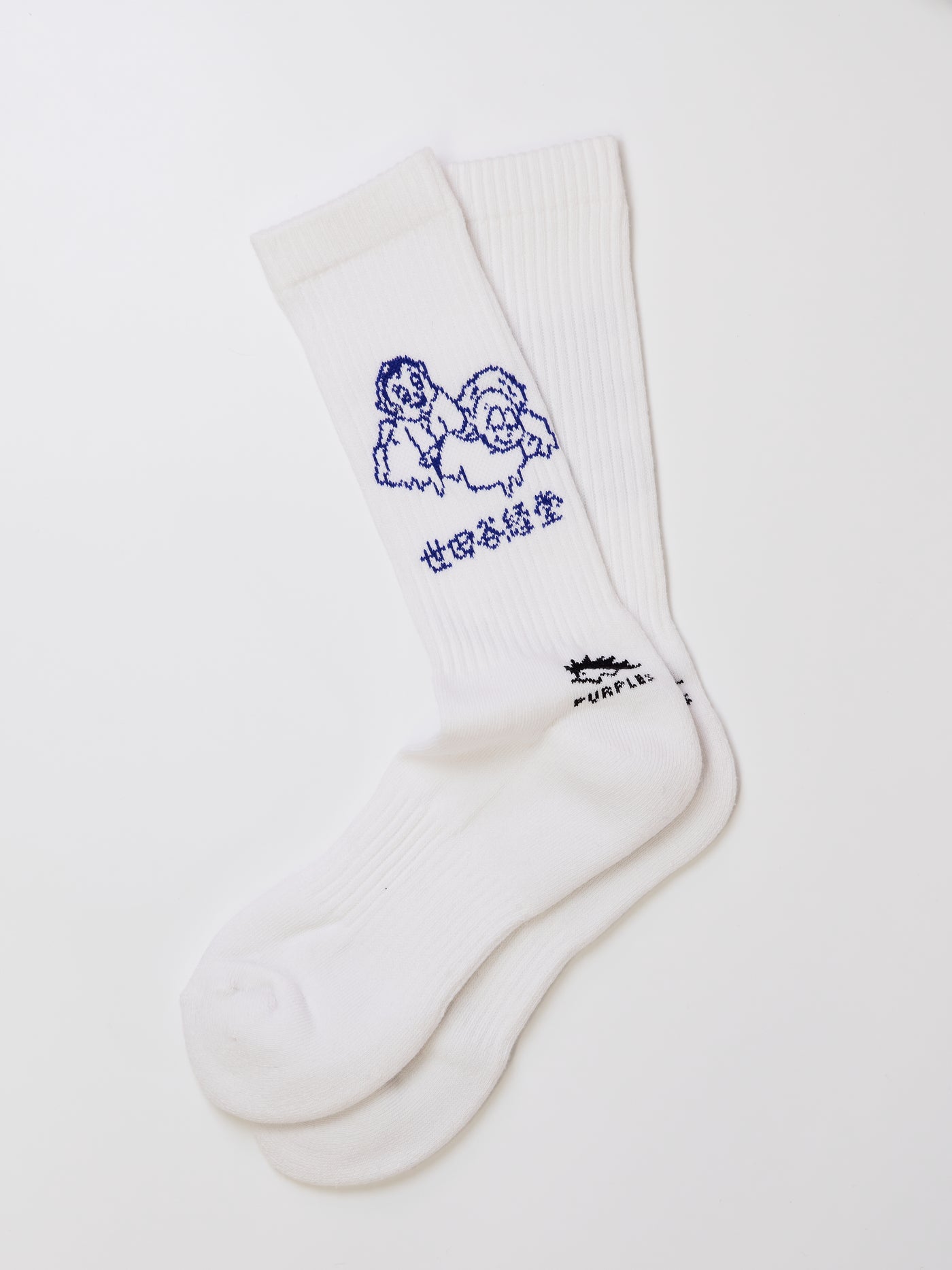 世田谷経堂 はなまる整骨院 collaboration socks  -white-