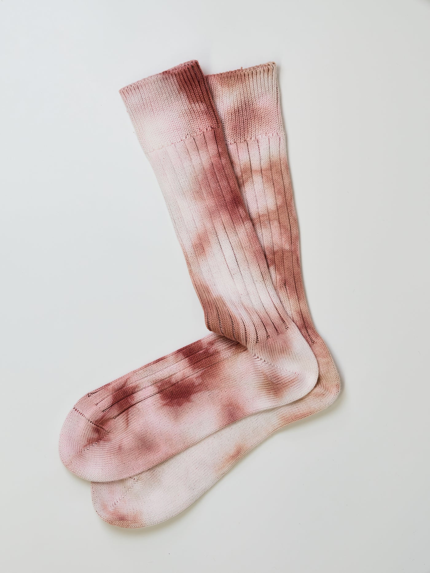 American sea island cotton - TIE-DYE RED -  <UNISEX>