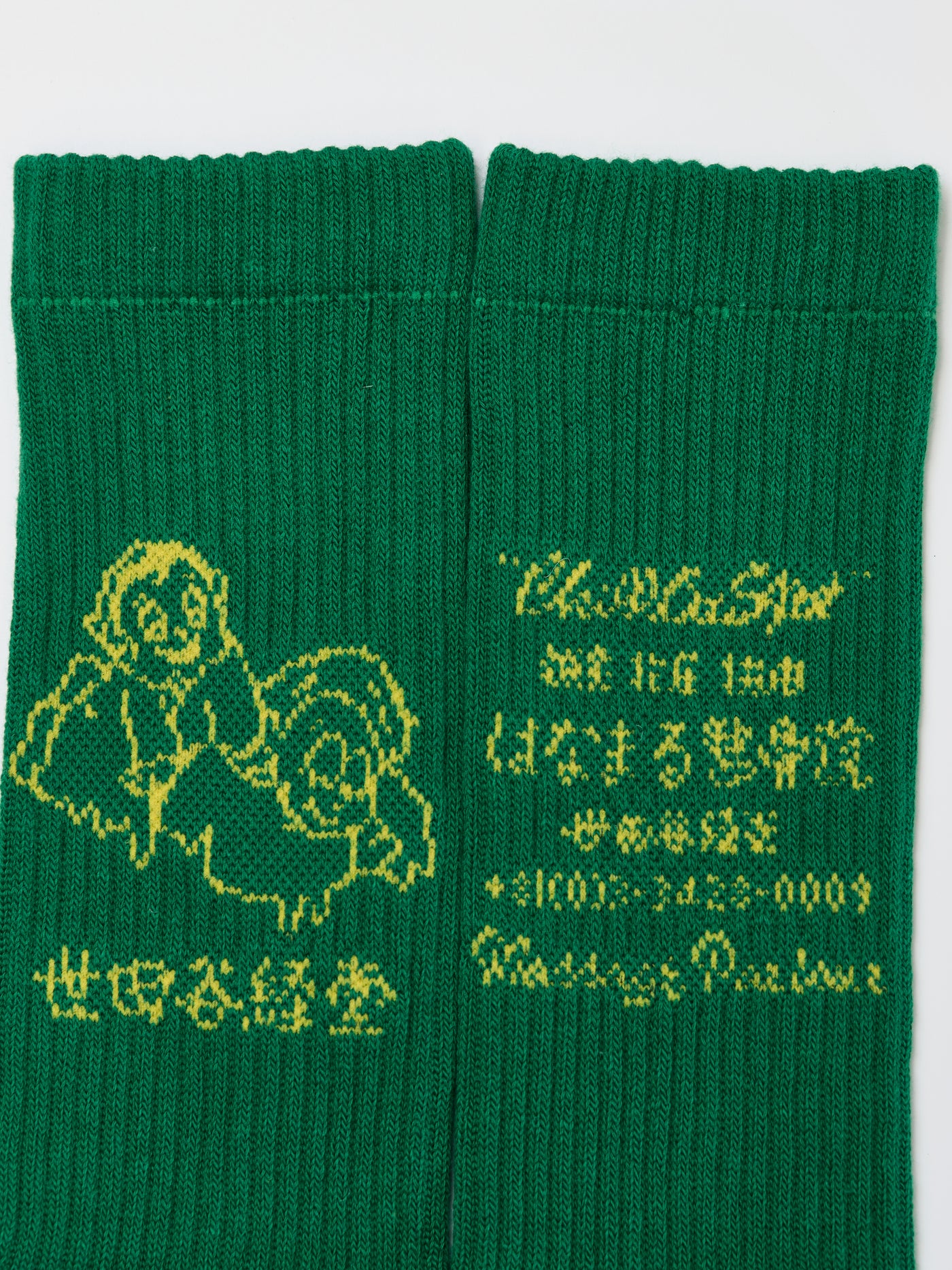 世田谷経堂 はなまる整骨院 collaboration socks  -green-