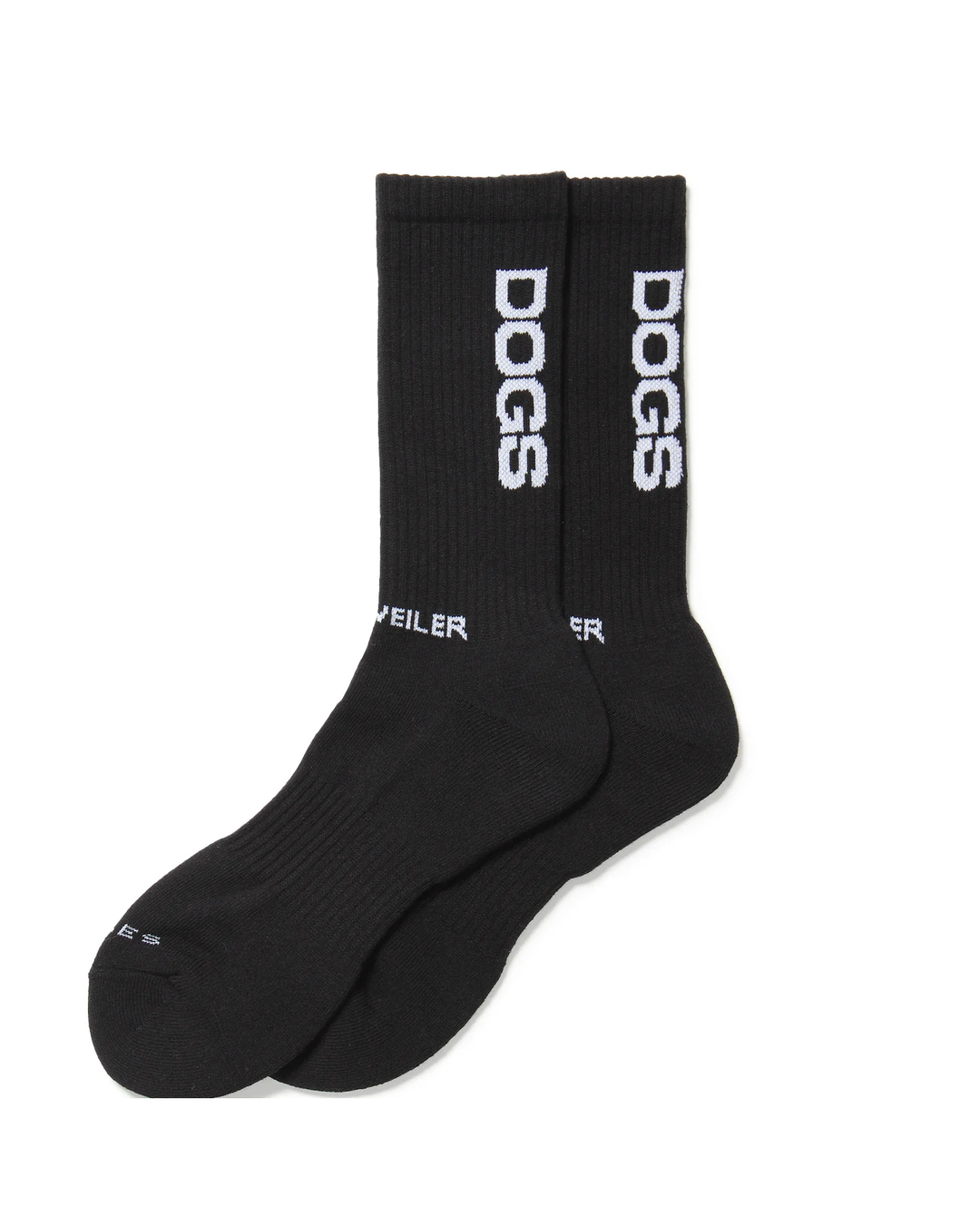 ROTTWEILER × PURPLES collaboration socks - black - – PURPLES