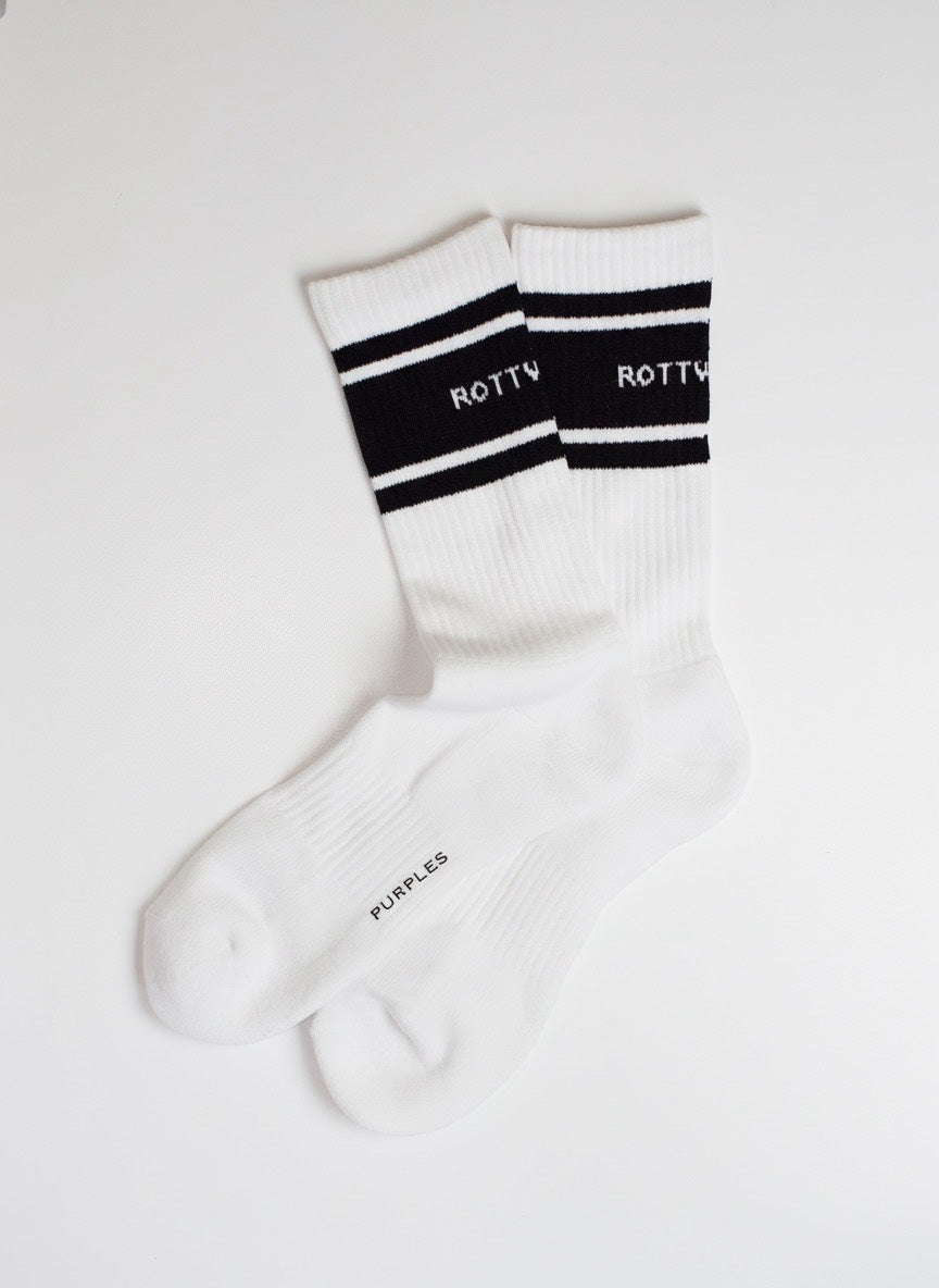 ラインソックス ROTTWEILER × PURPLES collaboration socks
